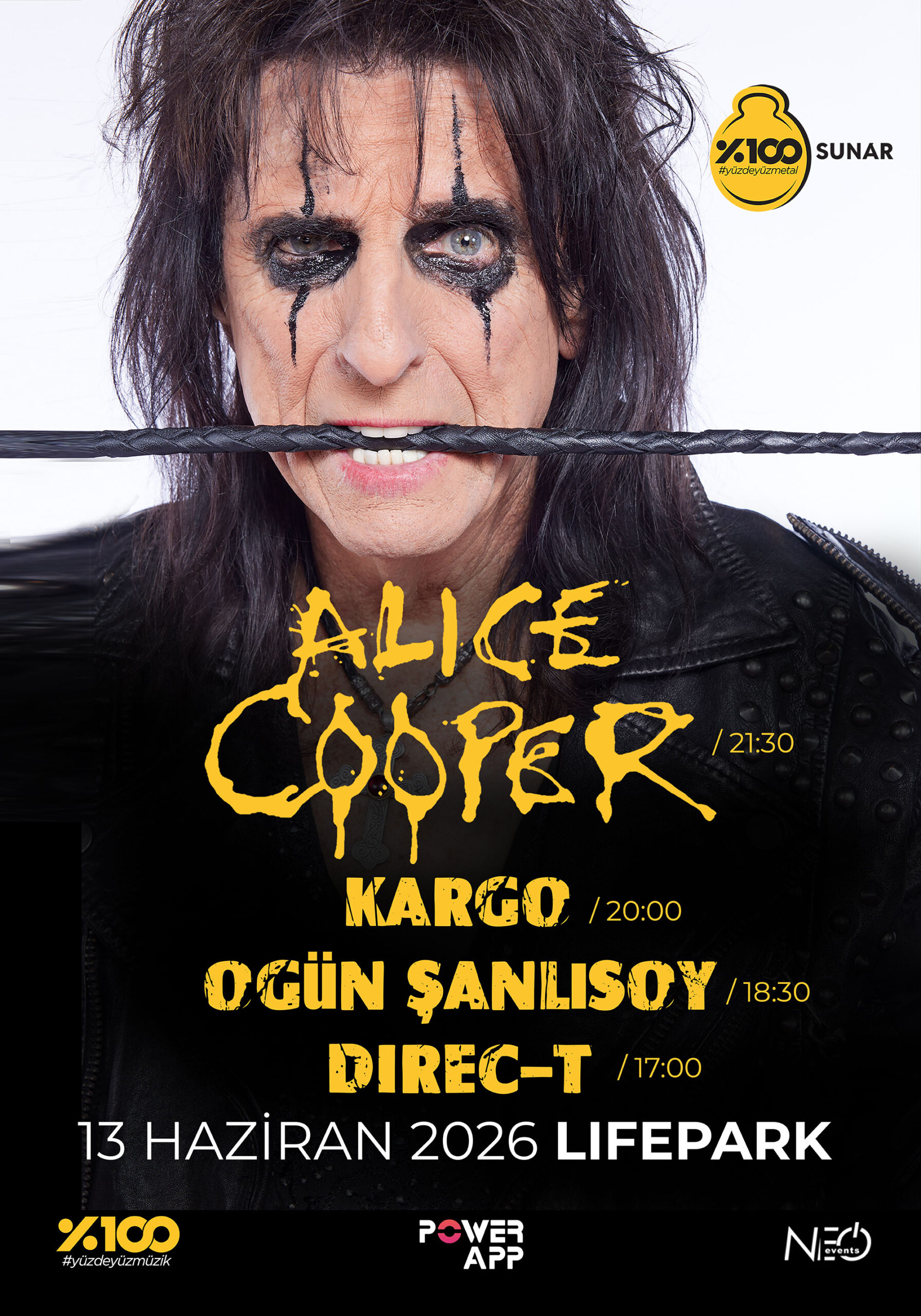 Yüzdeyüz Metal Sunar: Alice Cooper