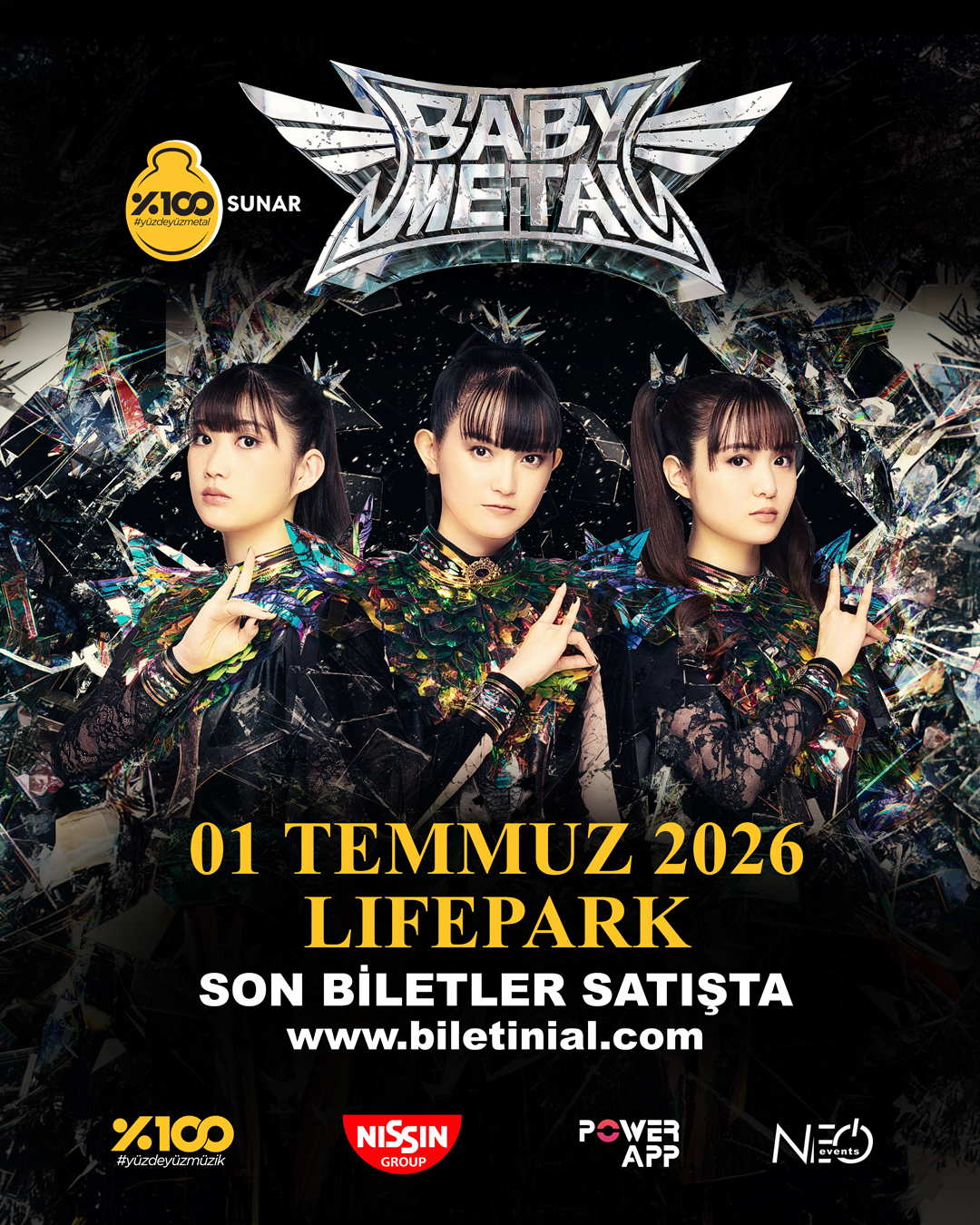 %100 Metal Sunar: BABYMETAL