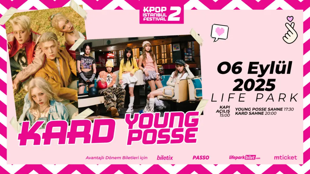 K-Pop İstanbul Festival 2 – KARD & YOUNG POSSE poster