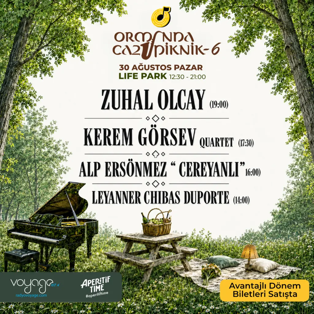 Ormanda Caz & Piknik VI – Lifepark İstanbul etkinlik afişi