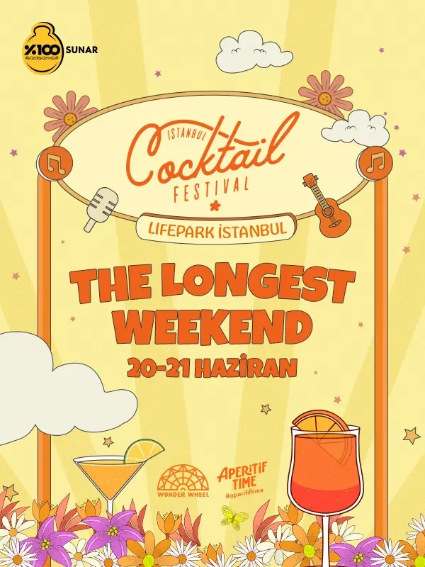 İstanbul Cocktail Festival 2026 poster