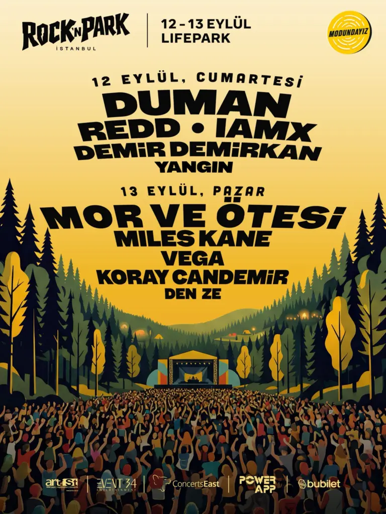Rock’n Park İstanbul – Lifepark İstanbul etkinlik afişi