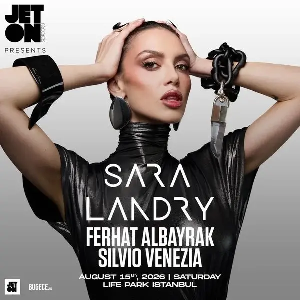 Jeton presents Sara Landry – Lifepark İstanbul etkinlik afişi